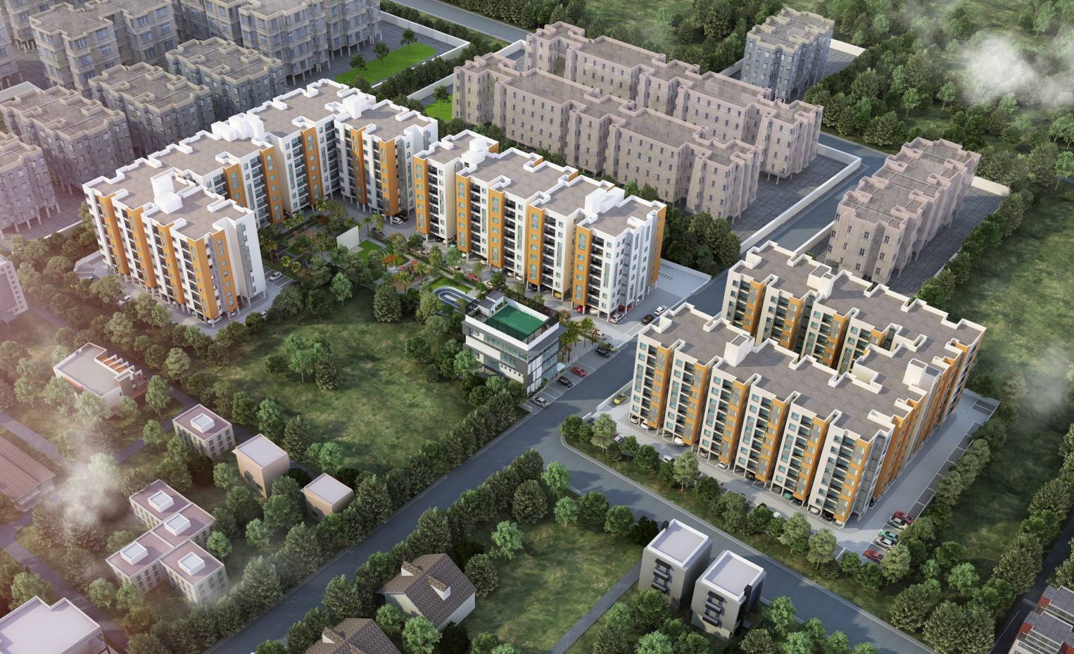 Living at S&P Courtyard: Effortless Access to Anna Nagar and Koyambedu Metro